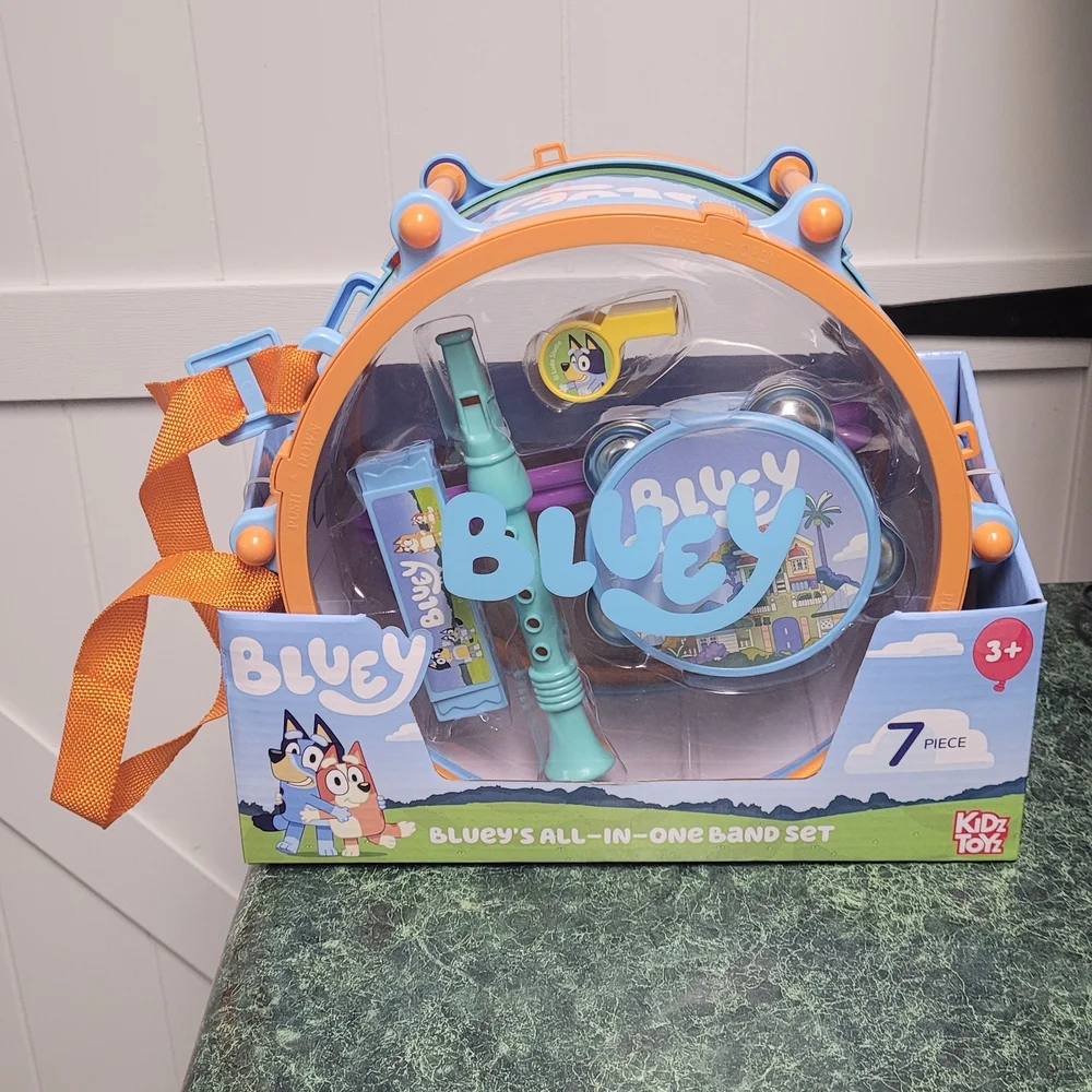 Bluey All-in-One Band Set for Kids NWT